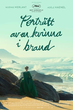 Porträtt av en kvinna i brand